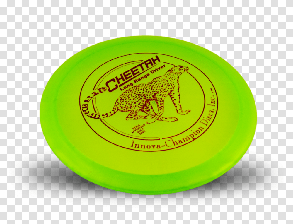 Innova Cheetah Champion Pearly Ultimate, Toy, Frisbee, Lizard, Reptile Transparent Png
