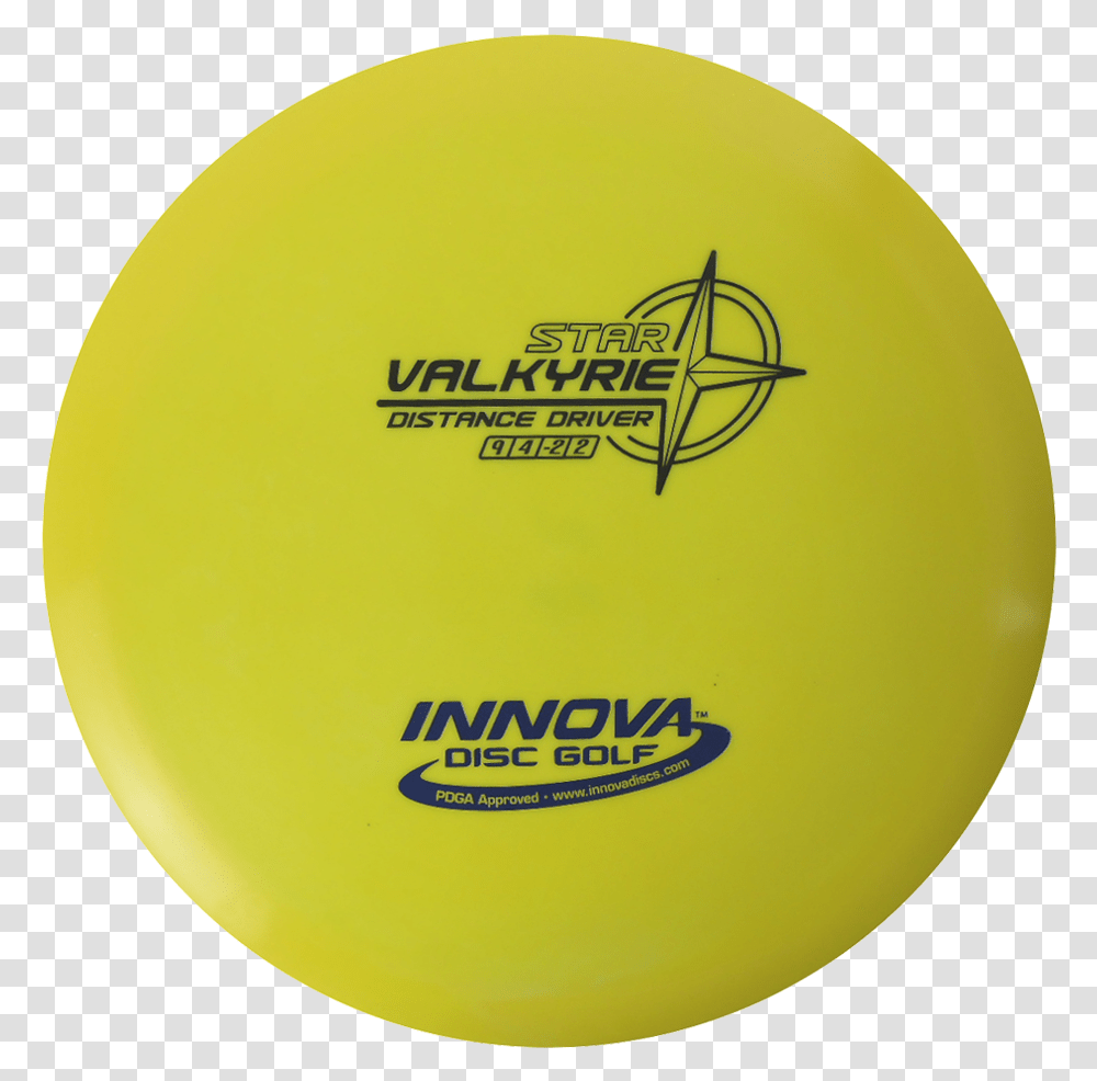 Innova Star Valkyrie Ultimate, Tennis Ball, Sport, Sports, Frisbee Transparent Png