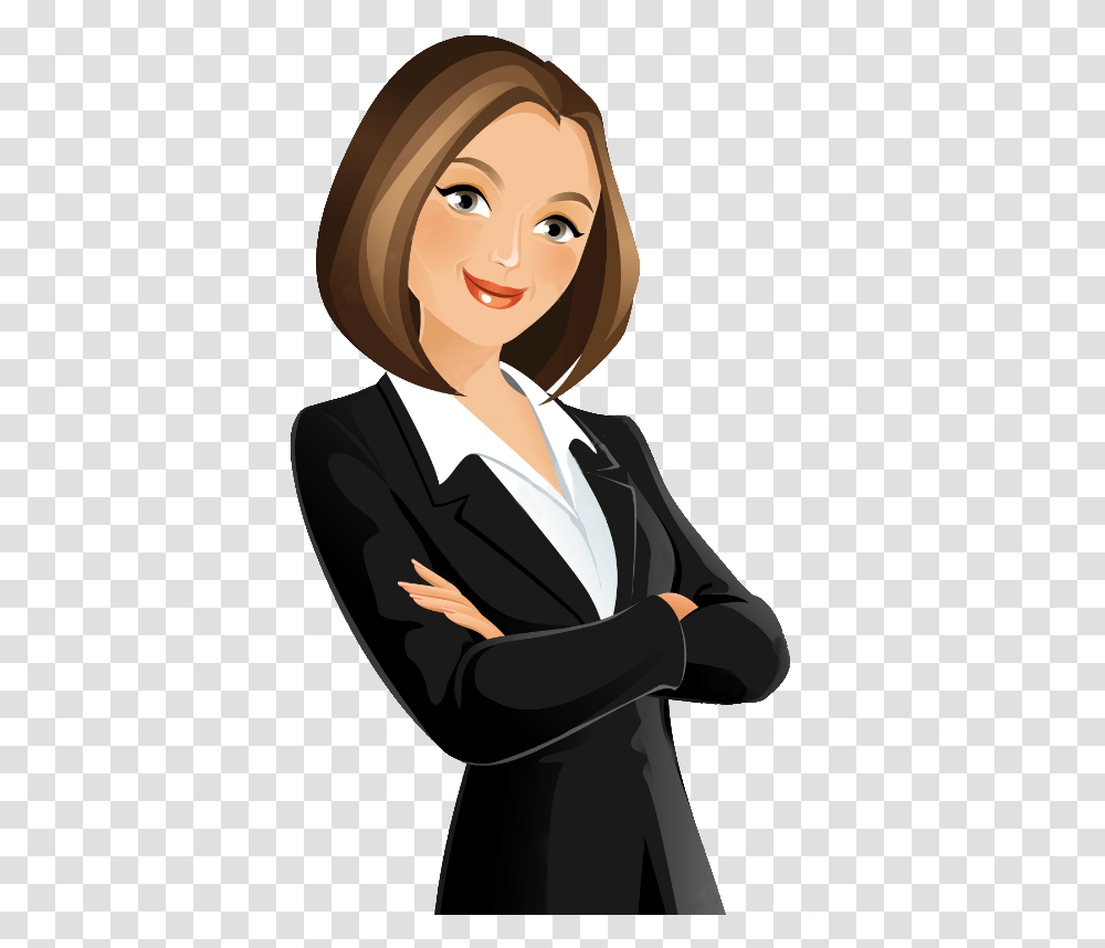 Innovative Web Solution Businesswoman Clipart, Suit, Overcoat, Person Transparent Png