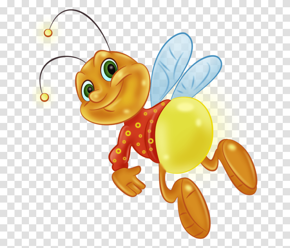 Insect Clipart Comomola Fireflies, Toy, Animal, Invertebrate, Cupid Transparent Png