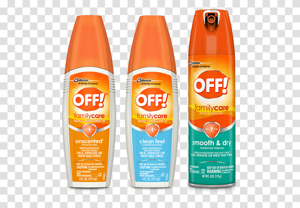 Insect Repellent Clipart Off Family Care, Bottle, Sunscreen, Cosmetics, Label Transparent Png