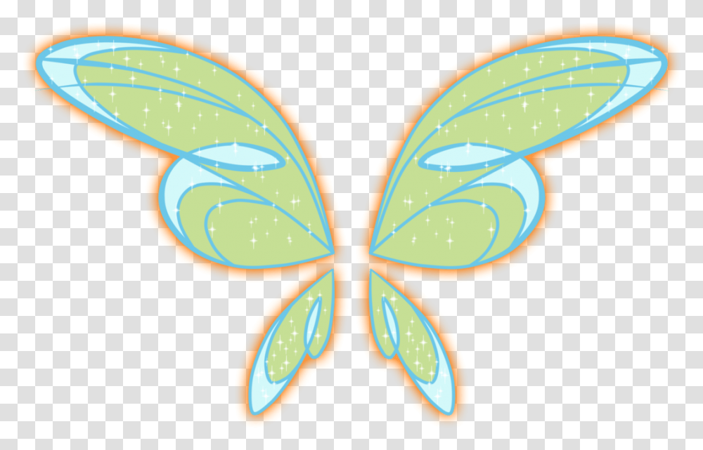 Insect Wings Winx Club Wings, Ornament, Pattern, Fractal Transparent Png