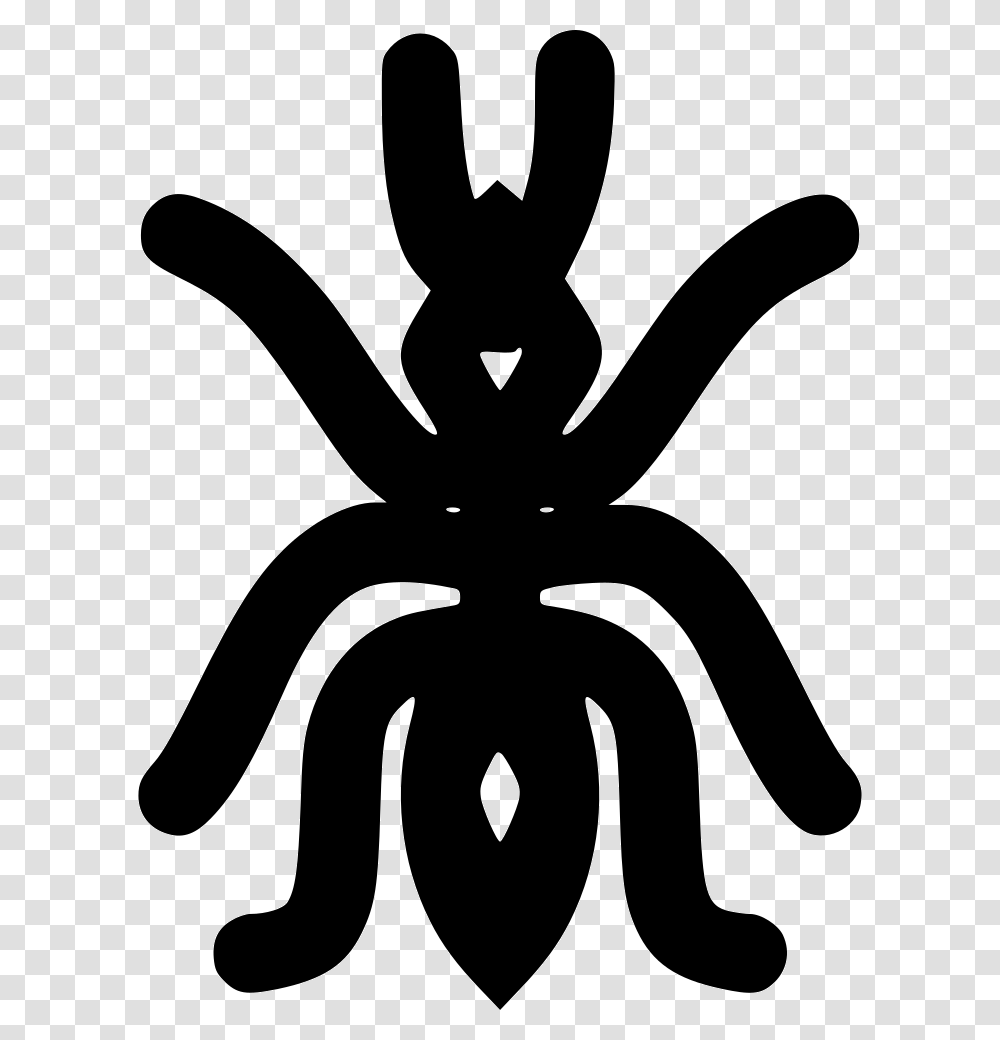 Insects Termite Ant Aphid Bee Termite, Stencil, Silhouette Transparent Png