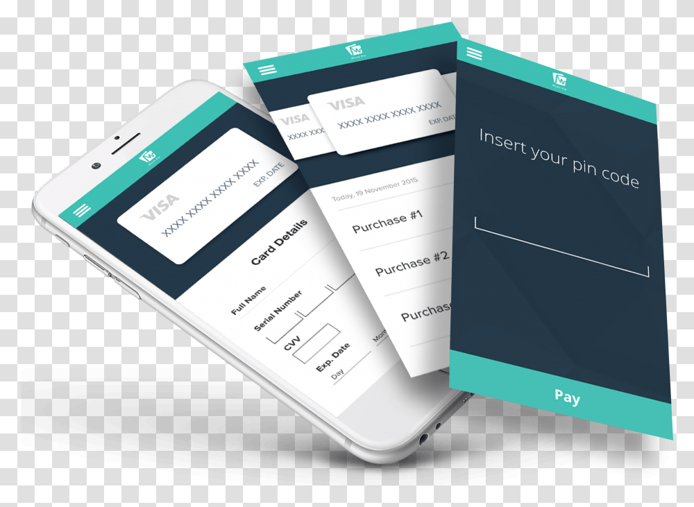 Insert Pin App, Paper, Business Card, Flyer Transparent Png