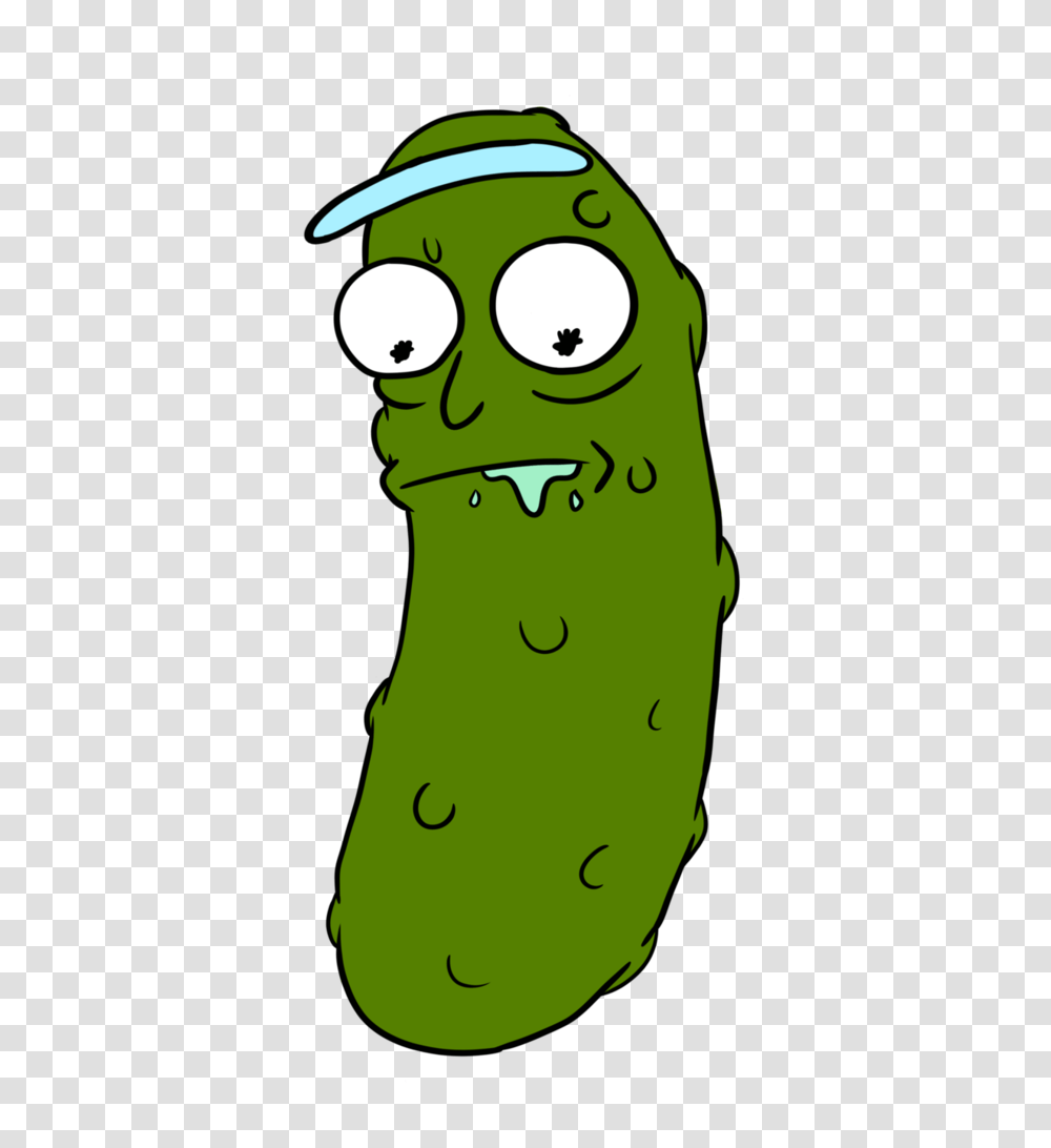 Insert Title Here Pickle Rick Hes A Rickle Done In Adobe, Relish, Food, Plant, Snowman Transparent Png