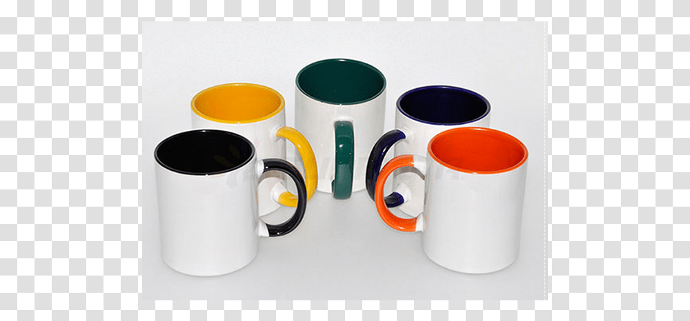 Inside Colour Sublimation Mug High Resolution, Coffee Cup, Tape Transparent Png