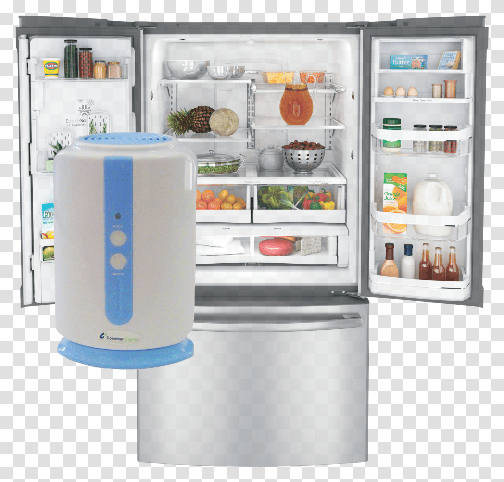 Inside Ge Profile Refrigerator, Appliance Transparent Png