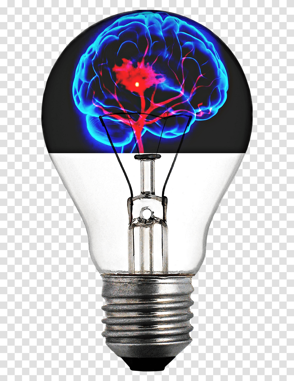 Inside Light Bulb, Lamp, Lightbulb, Lighting Transparent Png