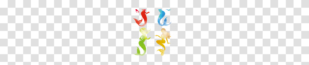 Insider Color In Mermaid Silhouette Illustration, Poster, Advertisement, Animal, Amphibian Transparent Png
