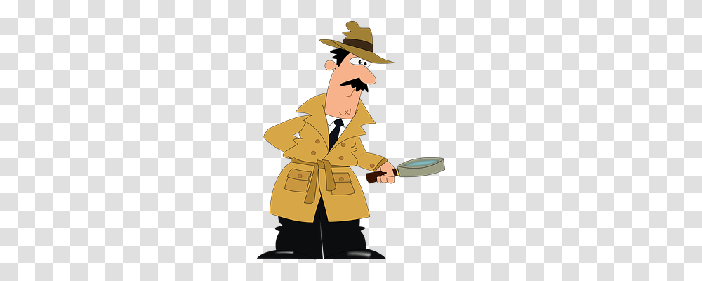 Inspector Person, Apparel, Coat Transparent Png
