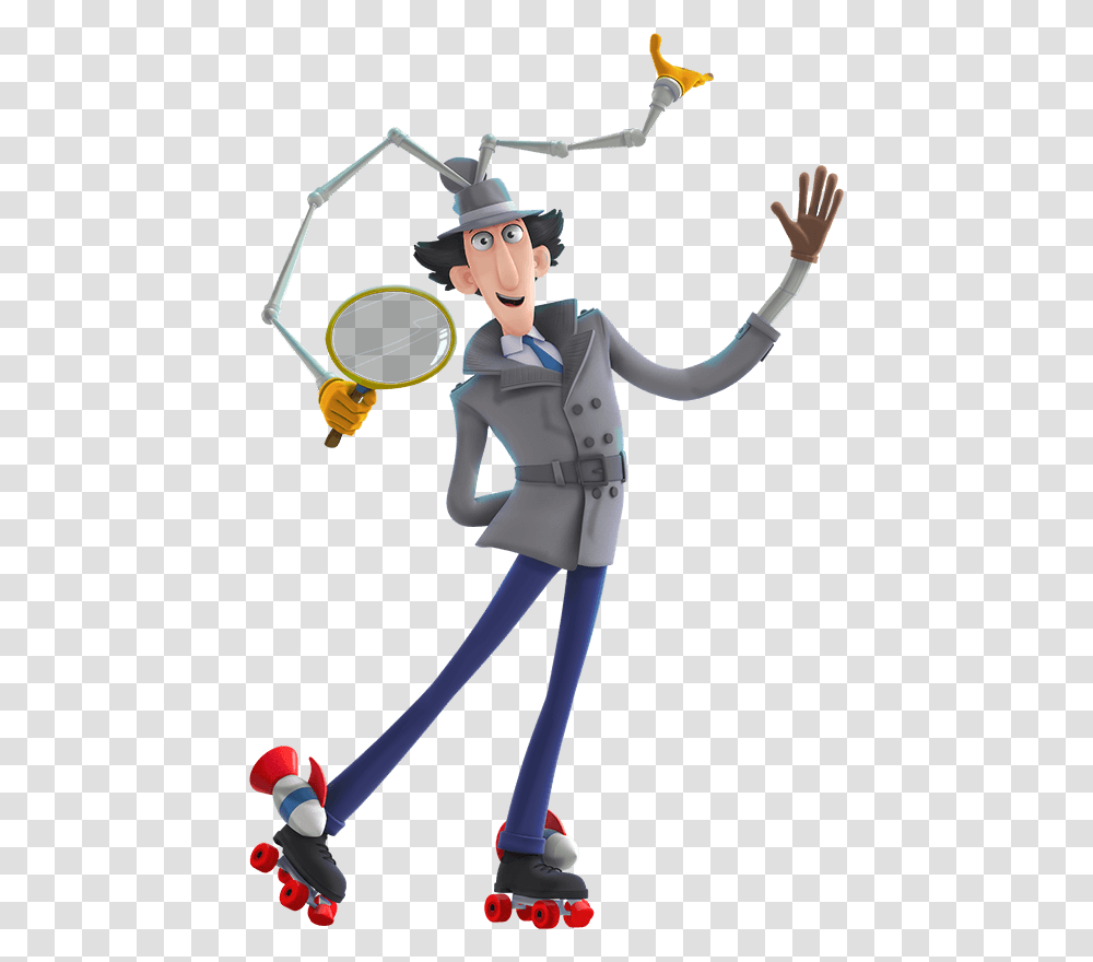 Inspector Gadget, Person, Performer, Toy, Magician Transparent Png