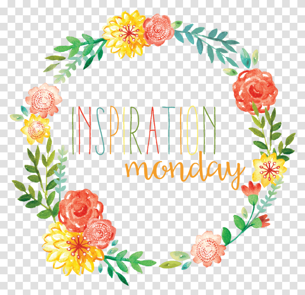 Inspiration Monday Wreath Feature Monday Fall, Floral Design, Pattern Transparent Png