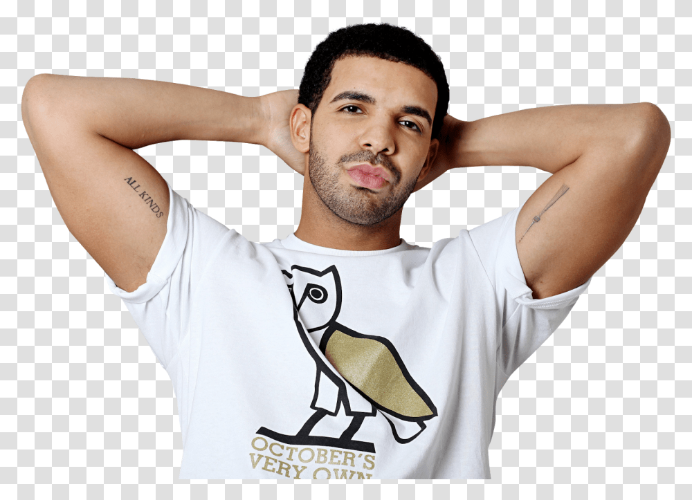 Inspirational Quotes By Drake, Skin, Person, T-Shirt Transparent Png