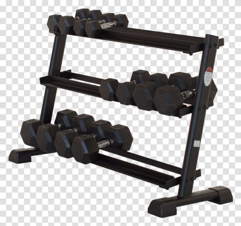 Inspire 3 Tier Dumbbell Rack Weightlifting Machine, Stand, Shop, Sled, Furniture Transparent Png