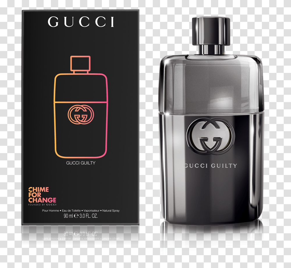 Inspired By Gucciquots Iconic Flora Pattern Created For Chime For Change, Bottle, Cosmetics, Perfume, Shaker Transparent Png