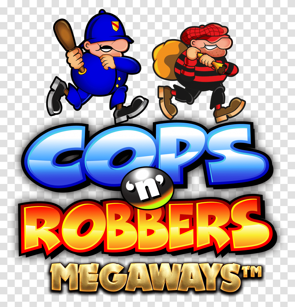Inspired Entertainment Cops N Robbers Megaways, Advertisement, Poster, Flyer, Paper Transparent Png