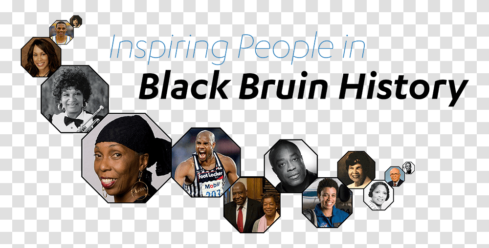 Inspiring People In Black Bruin History Martin Luther King Jr. Day, Tie, Person, Collage, Poster Transparent Png