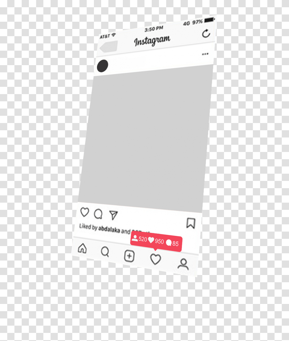 Instagram 3d Editing Background 3d Instagram Post, Phone, Electronics, Mobile Phone, Cell Phone Transparent Png