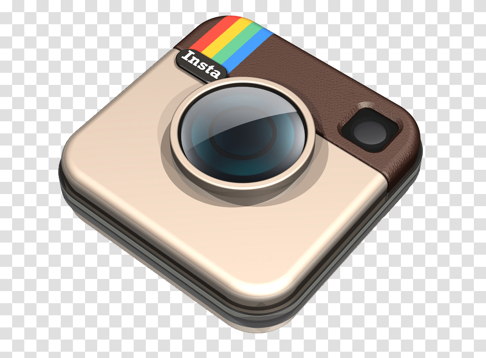 Instagram 3d Instagram Icon 3d 3456923 Vippng 3d Instagram Icon, Electronics, Camera, Digital Camera, Disk Transparent Png