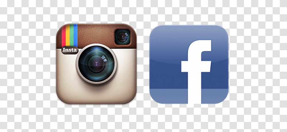 Instagram And Facebook Logos, Camera, Electronics, Digital Camera Transparent Png