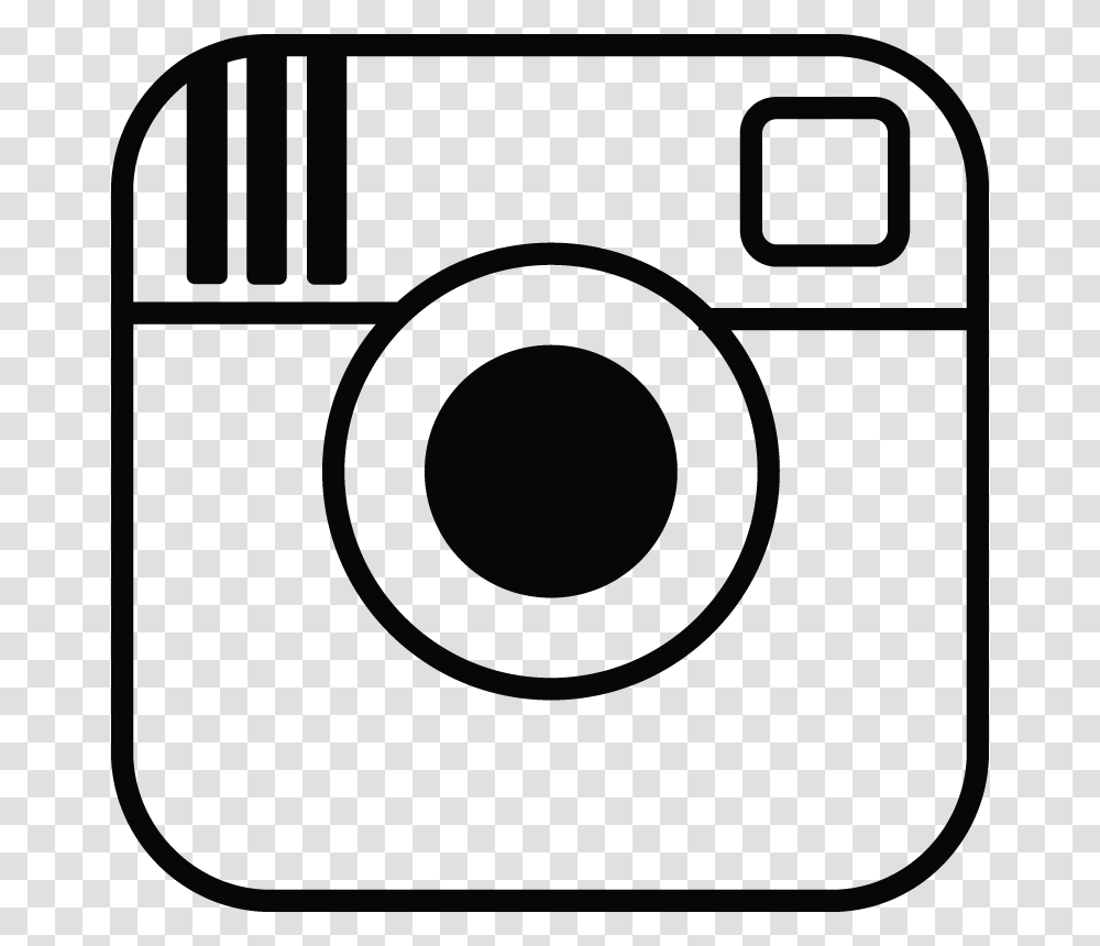 Instagram Background Black And White Instagram Logo, Electronics, Camera, Digital Camera Transparent Png