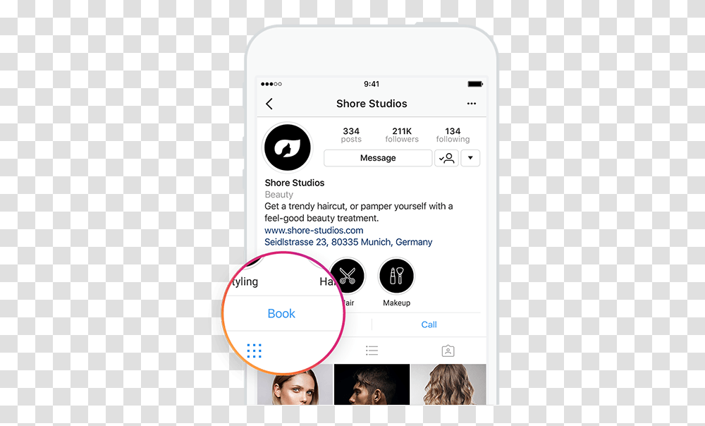 Instagram Book Now Button On Instagram, Person, Electronics, Page Transparent Png