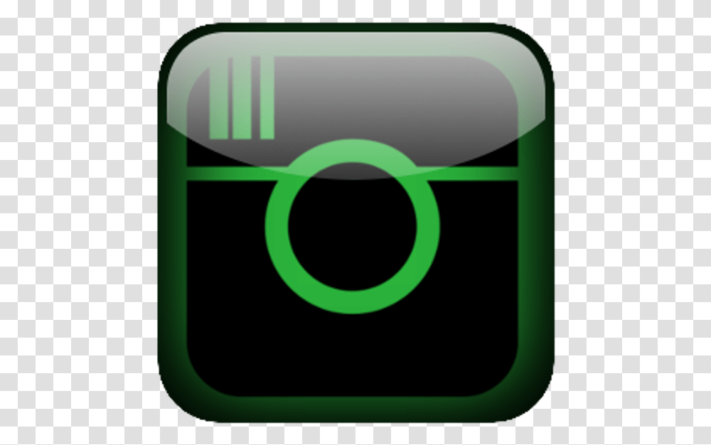Instagram Button Green Popular Shine Gloss Gleam Media Circle, Blow Dryer, Alphabet Transparent Png