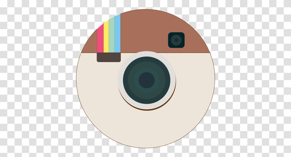 Instagram Circle Icon Icono Clsico Instagram, Disk, Dvd Transparent Png