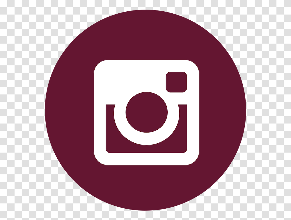 Instagram Circle Icon Logo Instagram Azul, Label, Text, Symbol, Machine Transparent Png