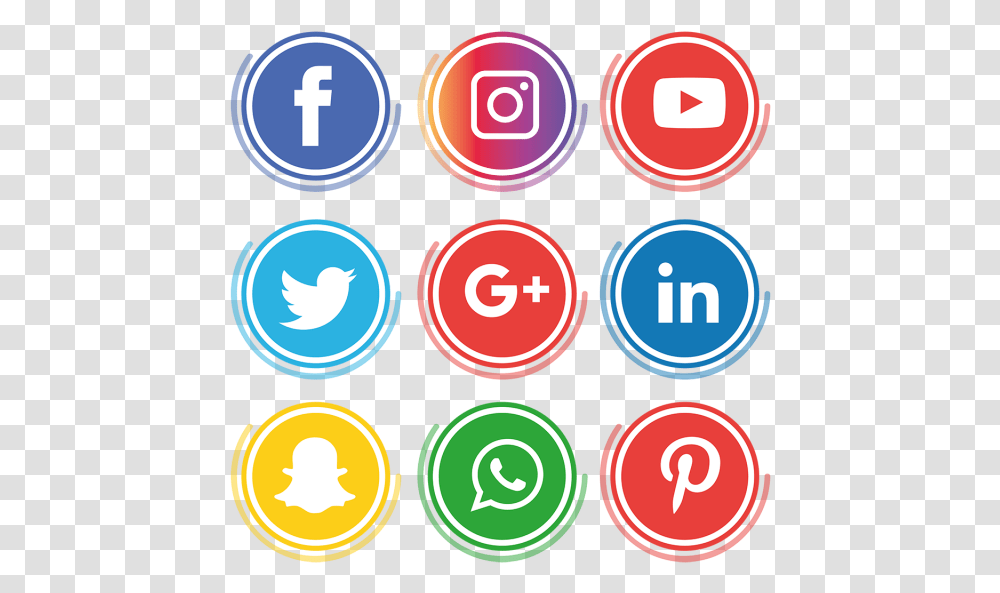 Instagram Circle Icon Vector Illustrator Social Media The Dalkey Duck, Text, Number, Symbol, Light Transparent Png