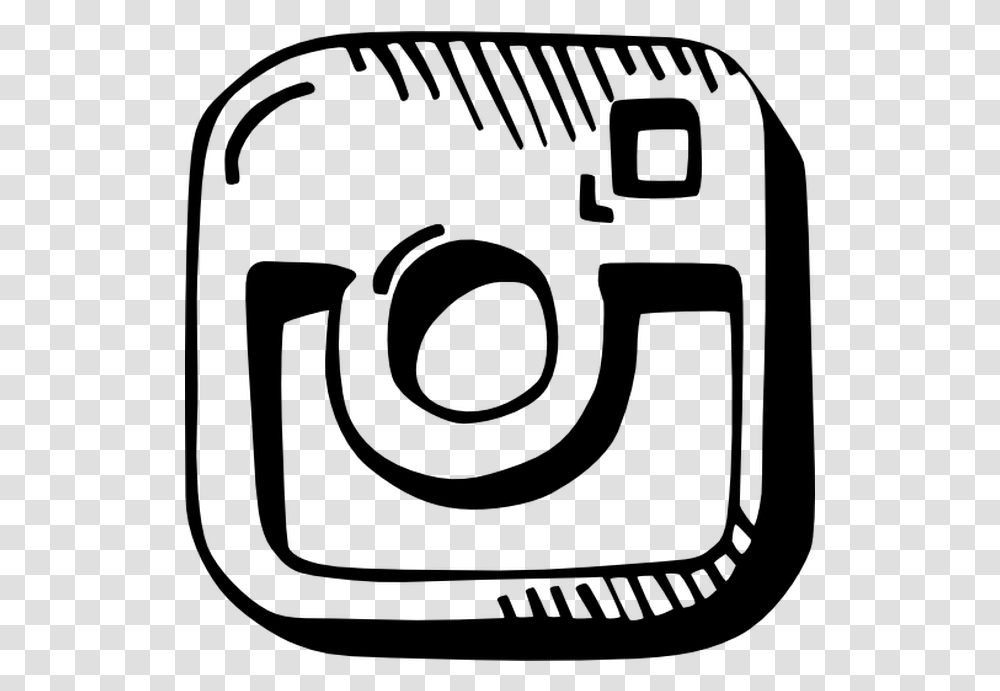 Instagram Snapchat Instagram Logo Black And White Number Light Transparent Png Pngset Com