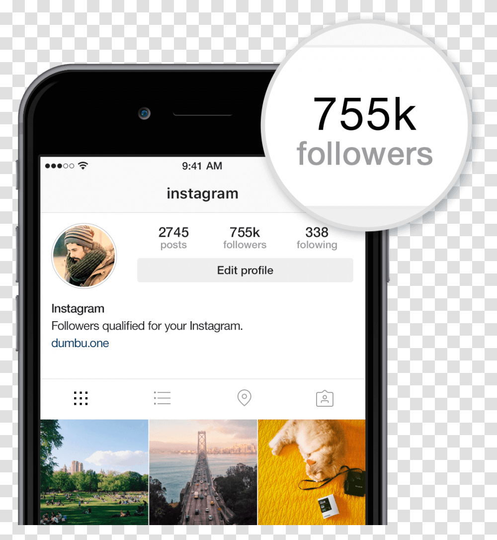 Instagram Followers In Mobile, Phone, Electronics, Mobile Phone, Cell Phone Transparent Png