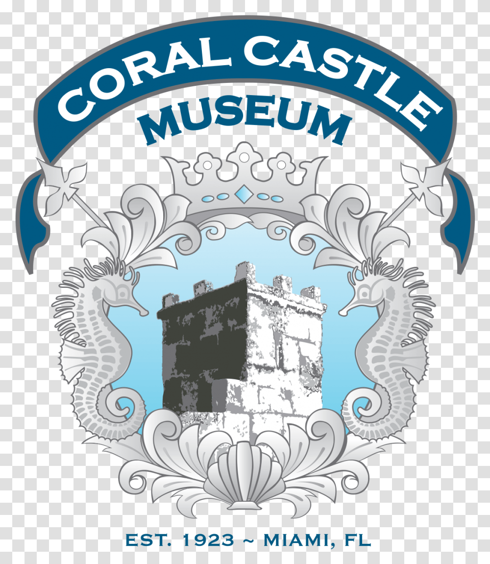 Instagram For Updates Coral Castle Museum Logo, Symbol, Trademark, Emblem, Text Transparent Png