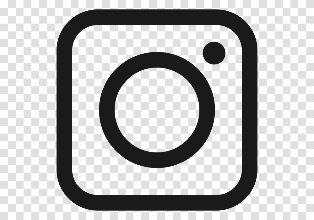 Instagram Free Vector Graphic Black, Electronics, Light, Label Transparent Png