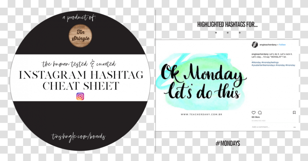 Instagram Hashtag Highlights Mondays, Poster, Advertisement, Paper Transparent Png