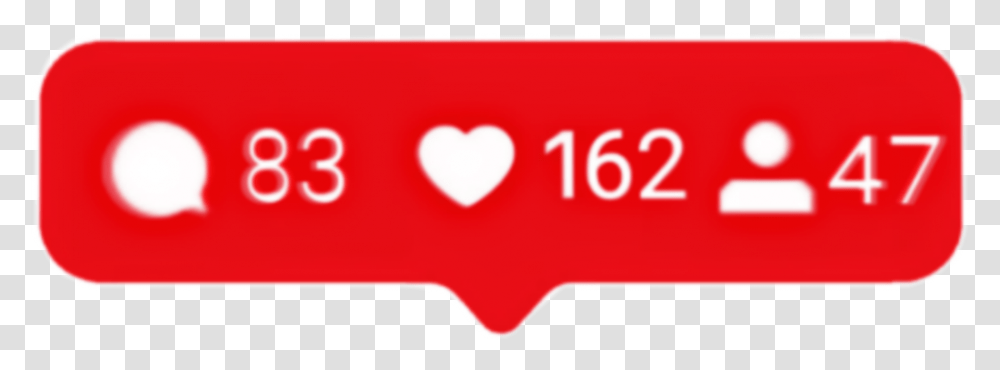 Instagram Heart Love Likes Comments Followers Carmine, Word, Label, Logo Transparent Png
