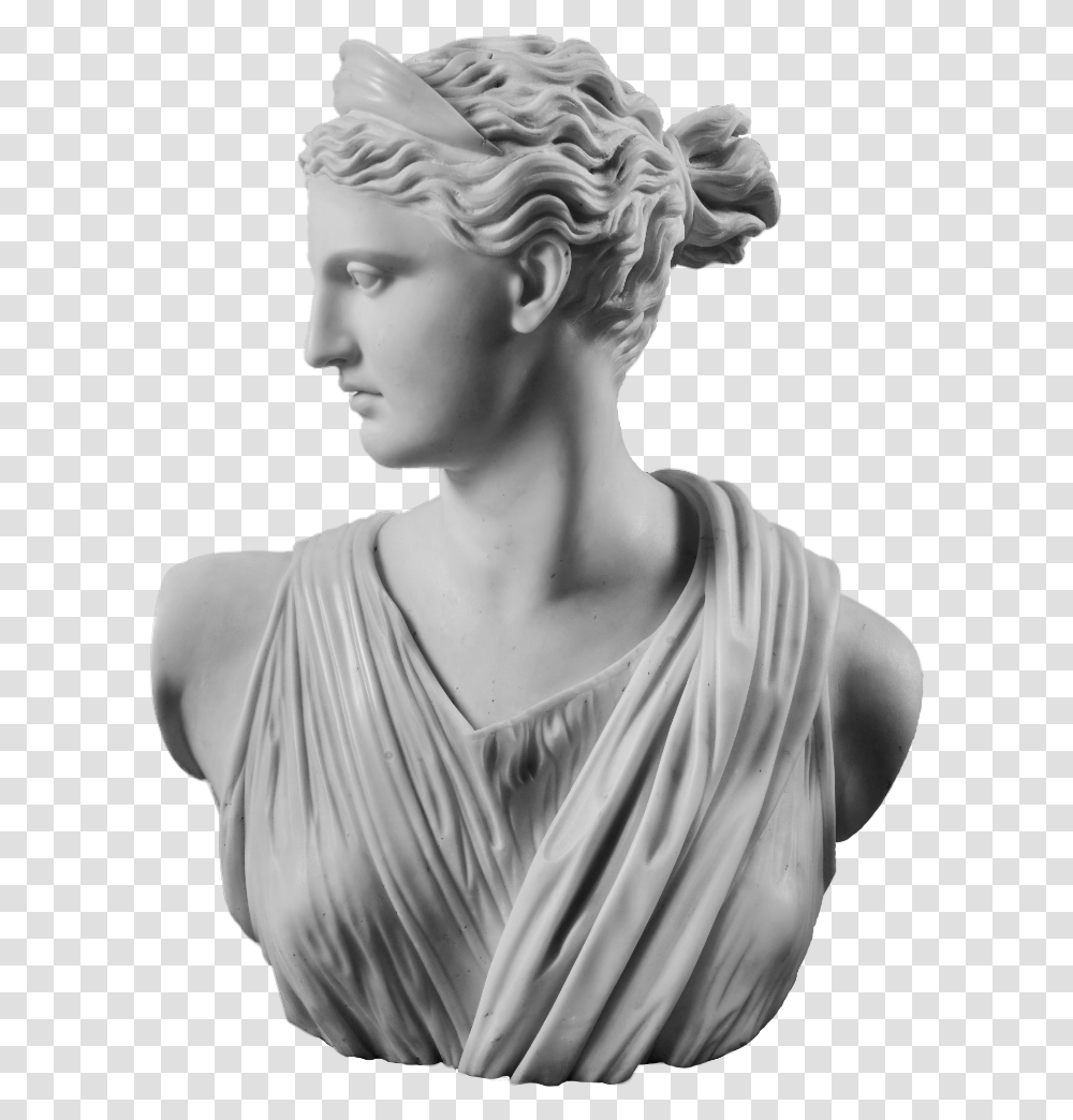 Instagram Icon Aesthetic Grey Marble Novocomtop Female Greek Statue, Sculpture, Art, Person, Human Transparent Png