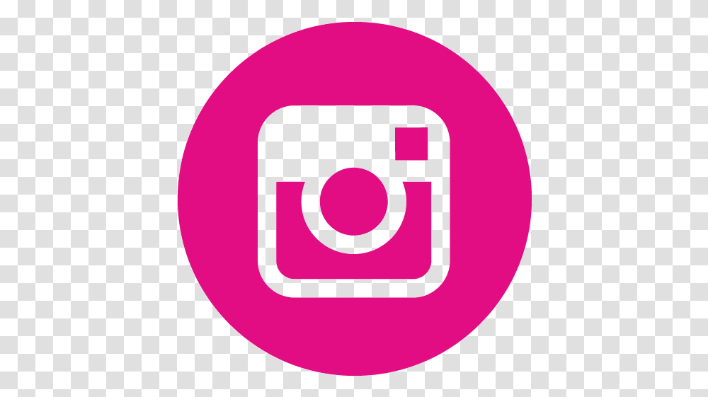 Instagram Icon Circle Mync Pink Instagram Logo Rose, Trademark, Label Transparent Png