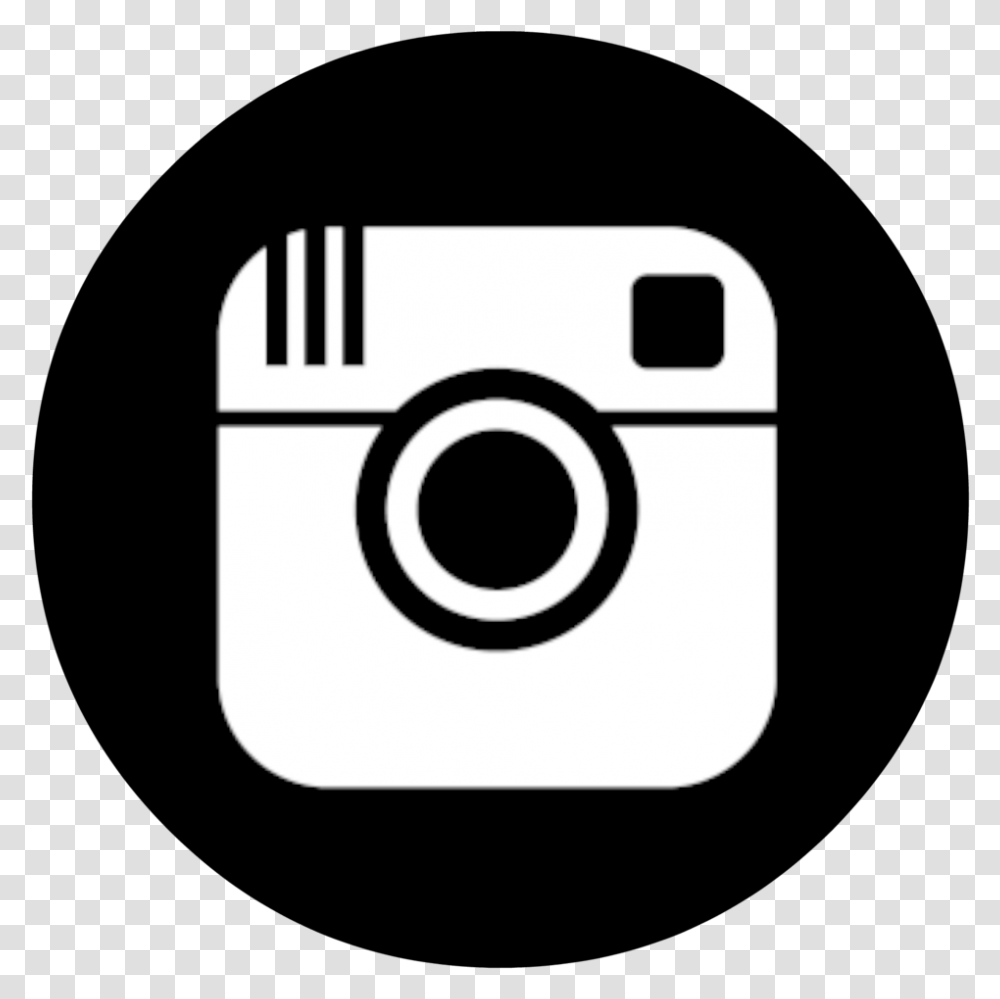 Instagram Icon For Twitch Download Instagram Icons Black, Camera, Electronics, Digital Camera, Stencil Transparent Png