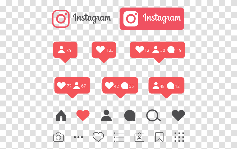 Instagram Icon Instagram Icons Social Media Instagram Like Icon, Number, Alphabet Transparent Png
