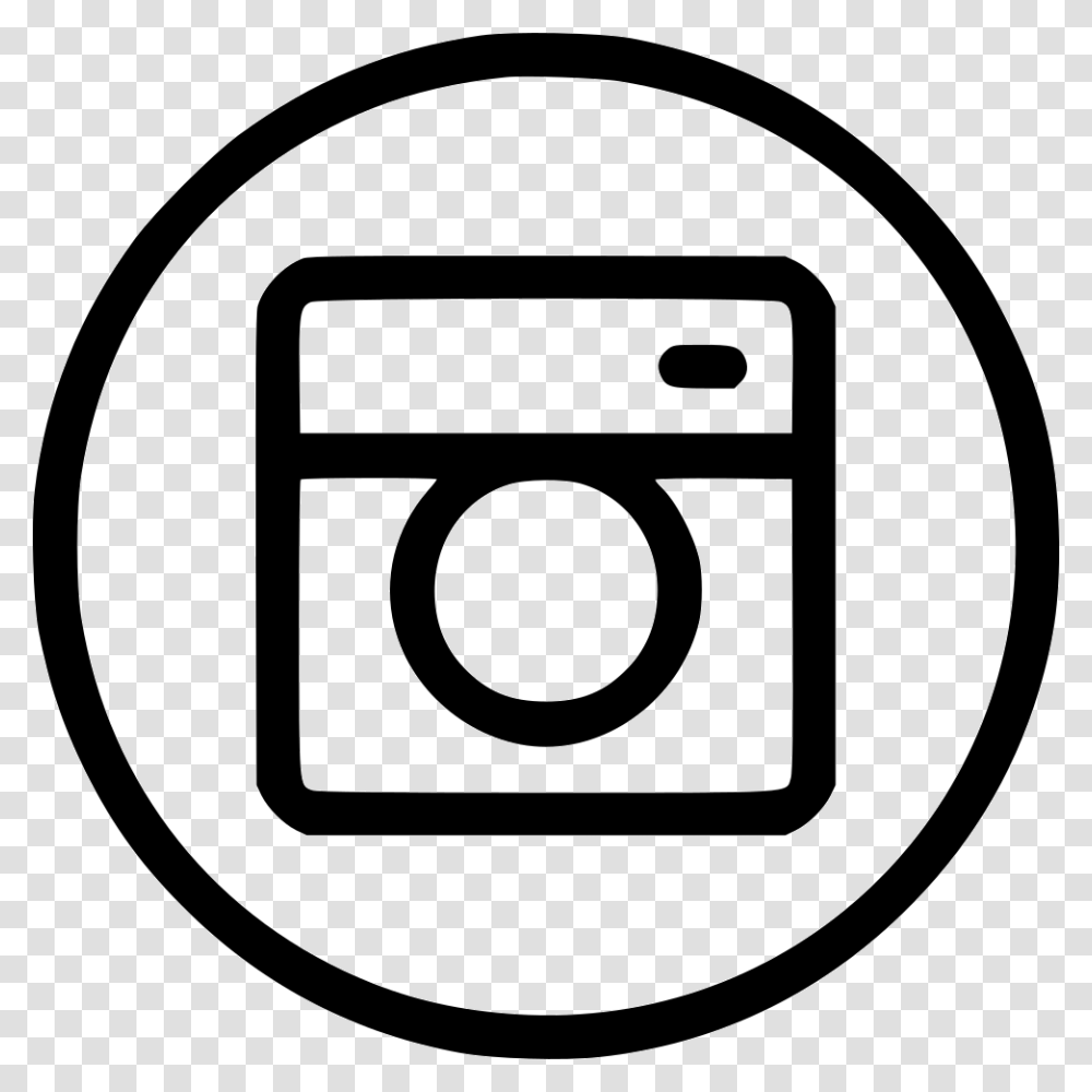 Instagram Icon Instagram Svg, Label, Stencil Transparent Png