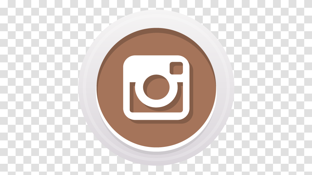 Instagram Icon Logo Instagram Marrom, Latte, Coffee Cup, Beverage, Tape Transparent Png