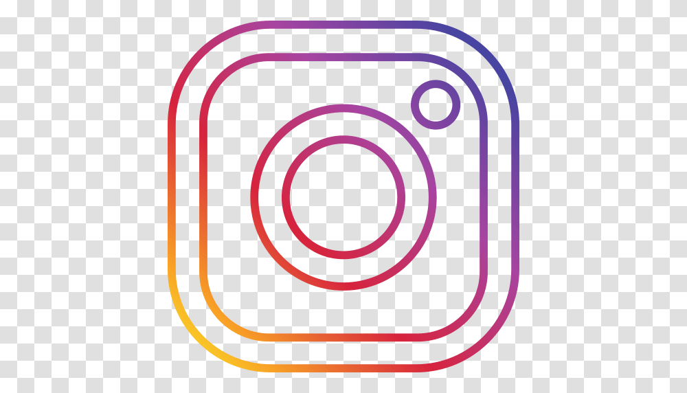 Instagram Icon, Spiral, Logo, Trademark Transparent Png