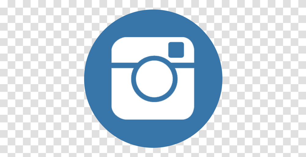 Instagram Icon White Image With Instagram White Blue Logo, Security, Symbol, Trademark, Text Transparent Png