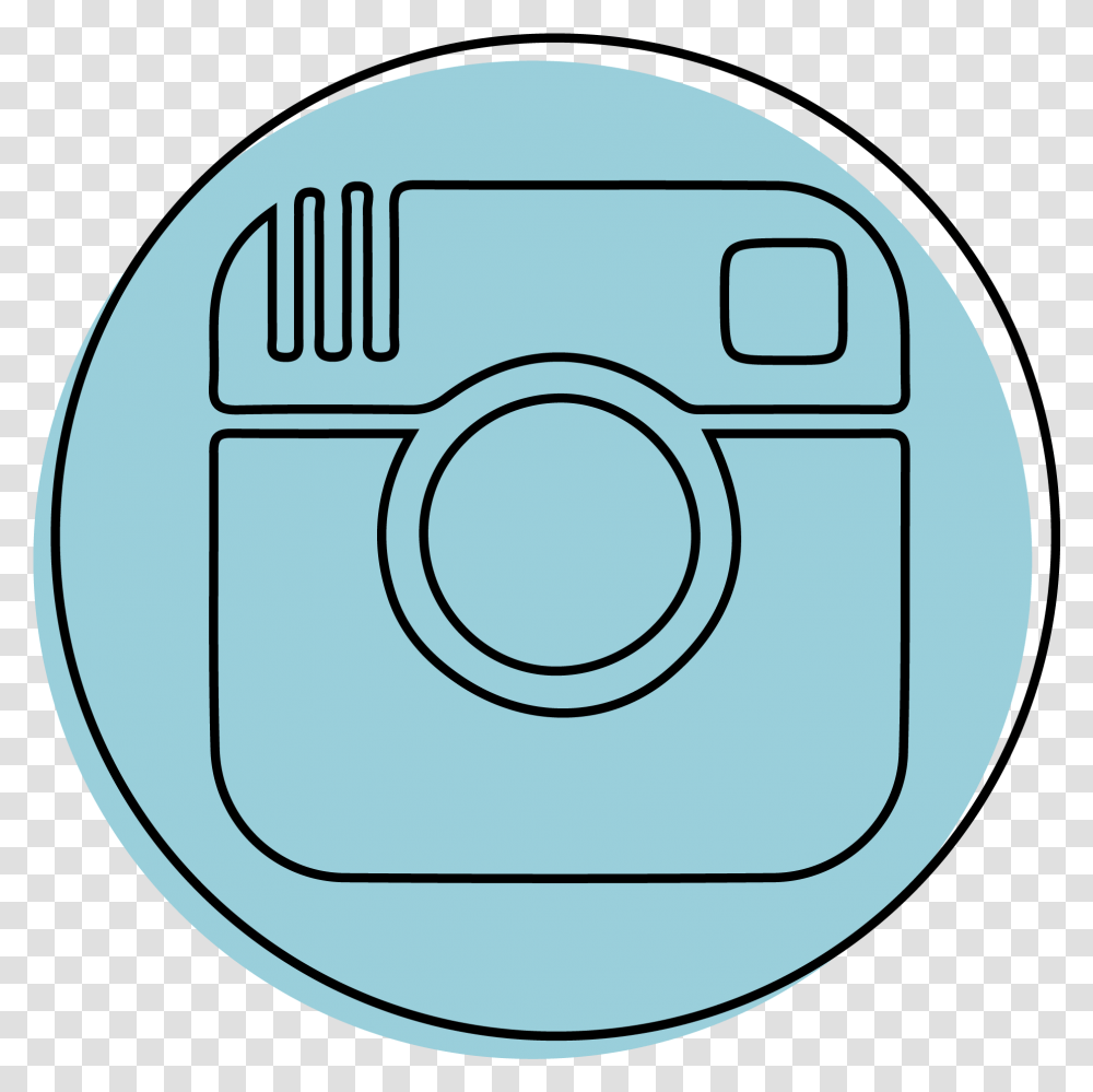 Instagram Icon White Water Media Line Art, Electronics, Logo, Symbol, Trademark Transparent Png