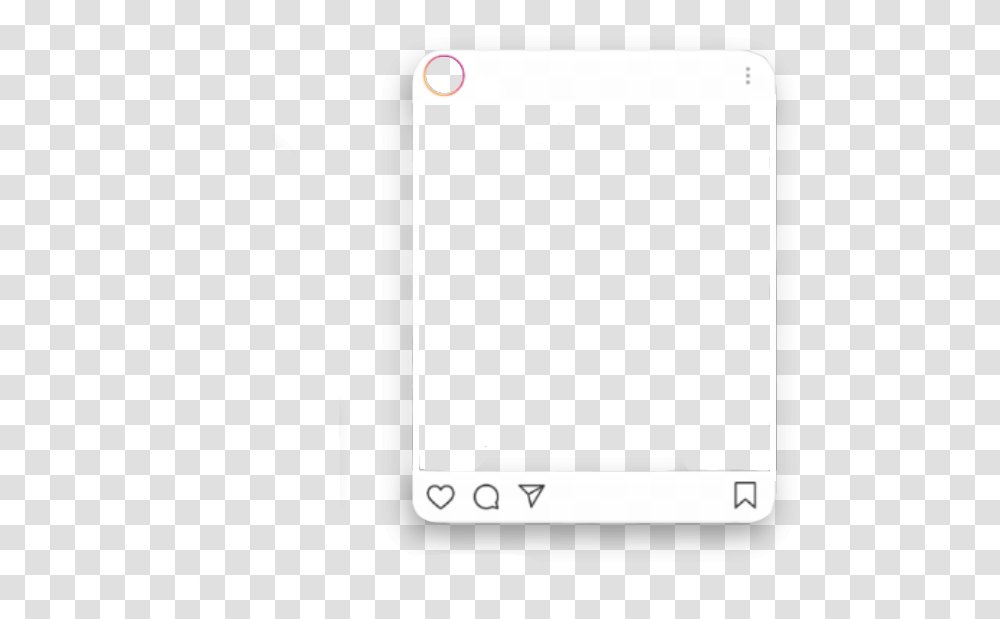 Instagram Ig Post Aesthetic White Smartphone, Mobile Phone, Electronics, Cell Phone, Iphone Transparent Png