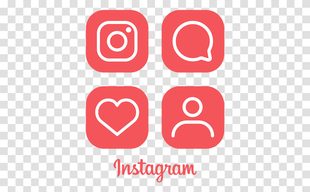 Instagram Like Logo Red, Number, Label Transparent Png