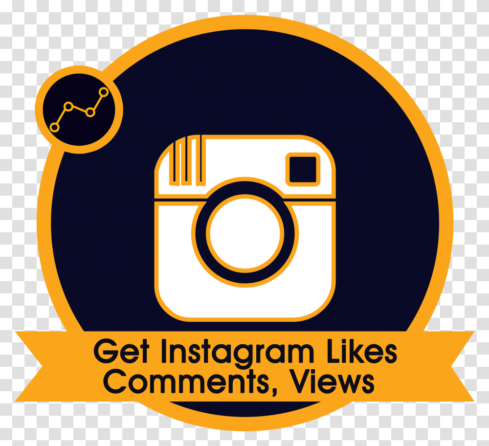 Instagram Likes Comments Views Our Lady Of Help, Logo, Symbol, Trademark, Text Transparent Png