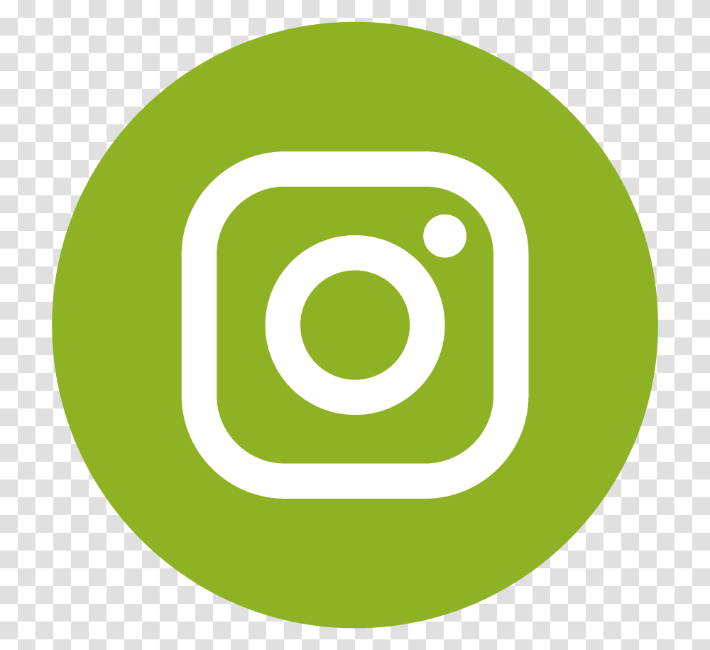 Instagram Link Icon Instagram Icono Verde, Tennis Ball, Label, Green Transparent Png