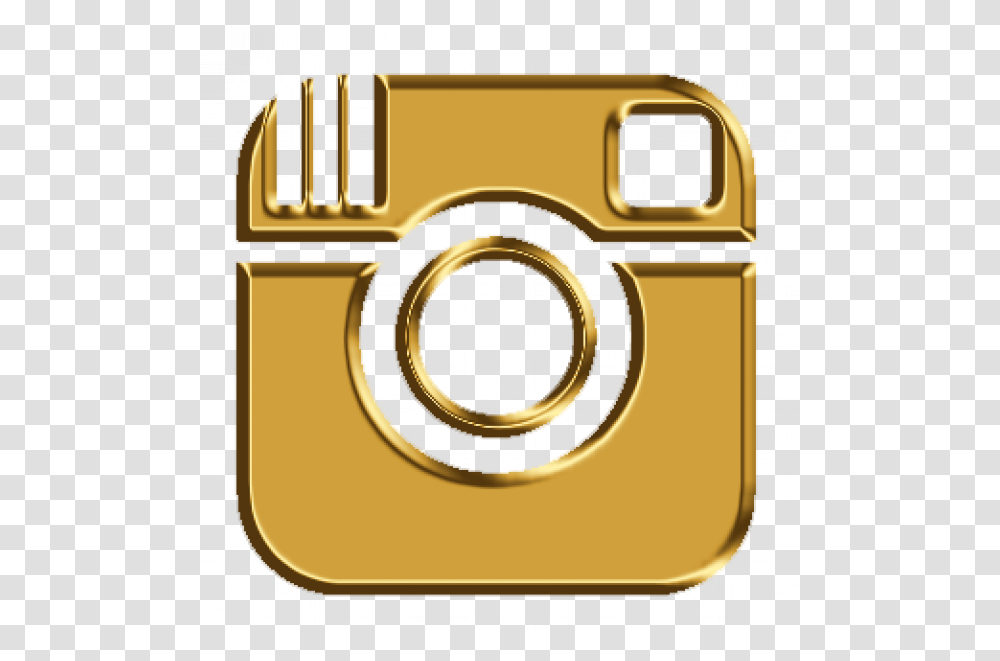 Instagram Logo Images Gold Instagram Logo, Camera, Electronics, Digital Camera Transparent Png